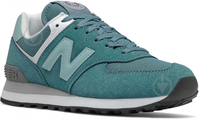 Кроссовки женские демисезонные New Balance WL574HC2 р.37 бирюзовые - фото 4