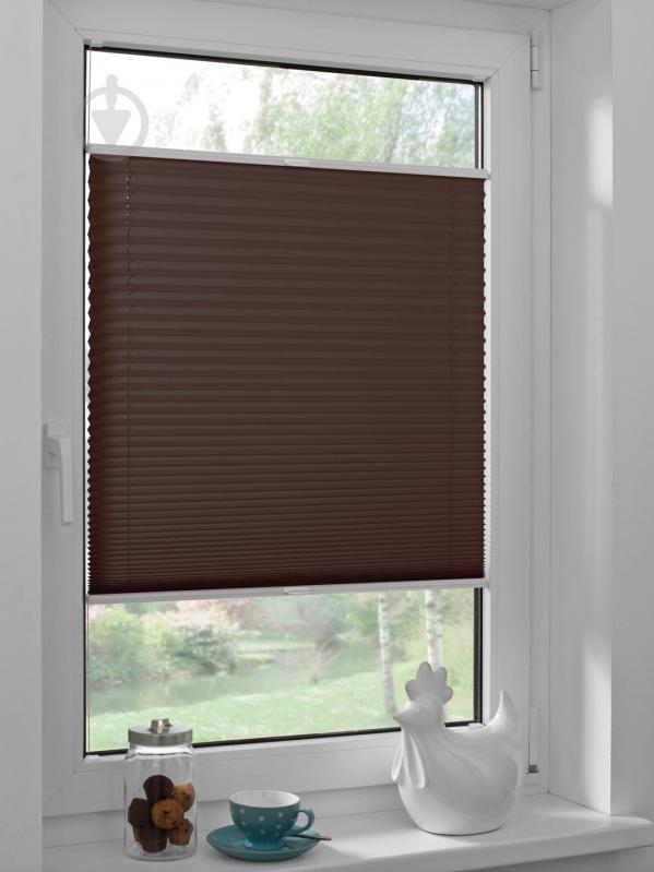 Штора-плиссе Rollotex ткань DUO ECORO 115х45 см Коричневый - фото 3 Штора-плиссе Rollotex ткань DUO ECORO 115х45 см Коричневый - фото 3