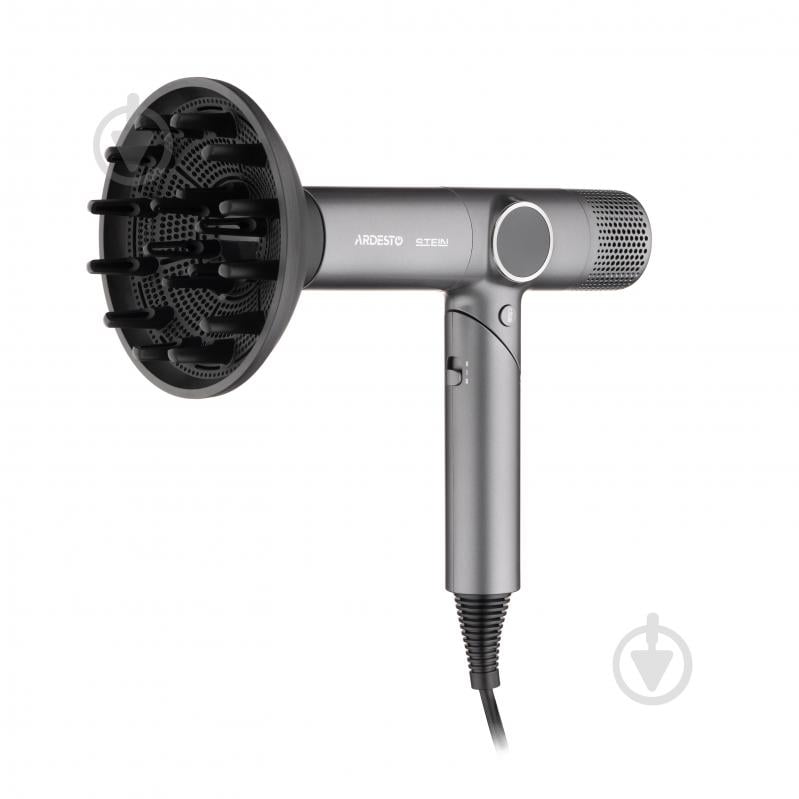 Фен Ardesto Stein HD-Y1000ST Серый - фото 6