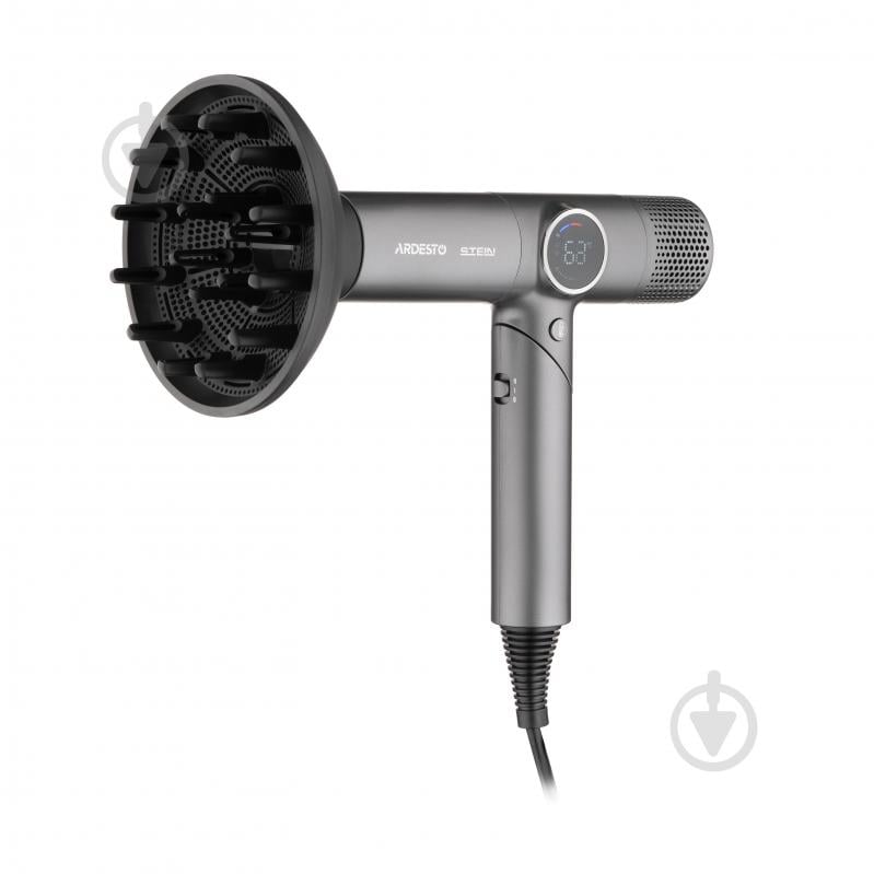 Фен Ardesto Stein HD-Y1000ST Серый - фото 7