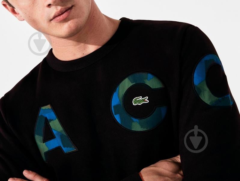 Свитшот Lacoste SH8635 SH86354U5 р.2XL черный - фото 3