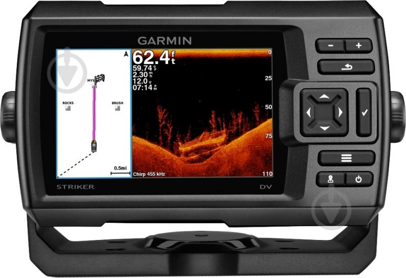 Картплотер Garmin Striker 5cv(dv) - фото 1 Картплотер Garmin Striker 5cv(dv) - фото 1