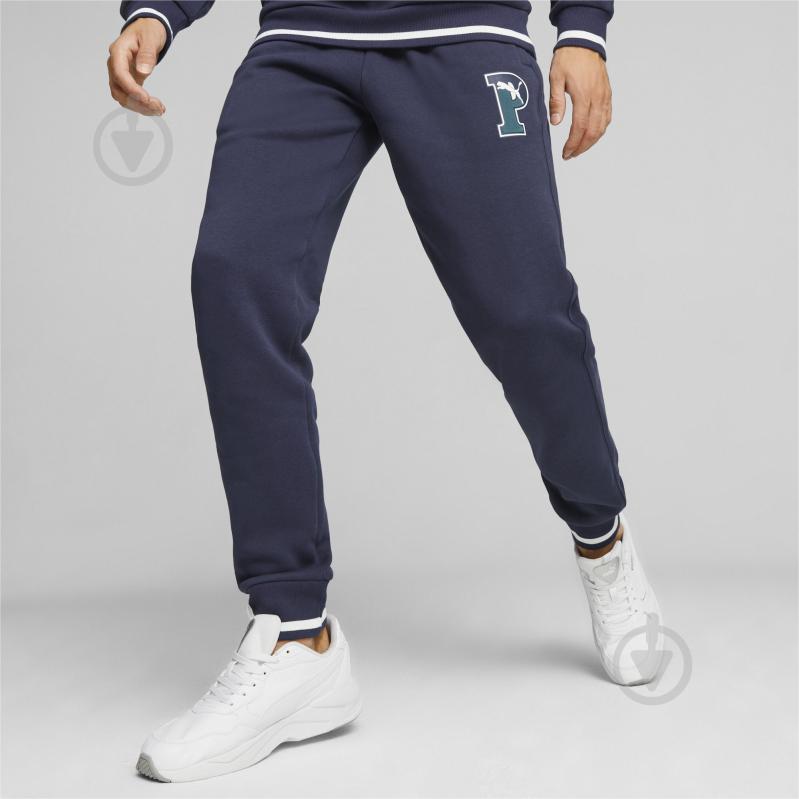 Штани Puma PUMA SQUAD SWEATPANTS FL CL 67601906 р. 2XL синій - фото 3