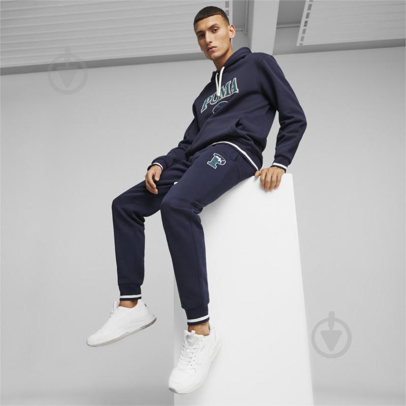 Штани Puma PUMA SQUAD SWEATPANTS FL CL 67601906 р. 2XL синій - фото 4