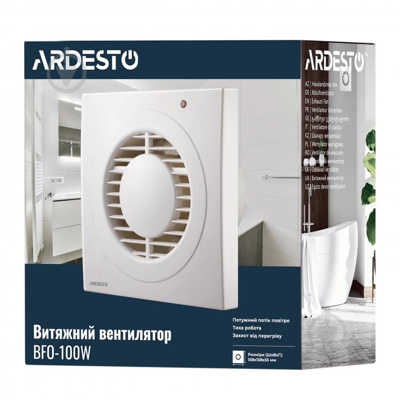 Витяжний вентилятор ARDESTO BFO-100W - фото 7 Витяжний вентилятор ARDESTO BFO-100W - фото 7