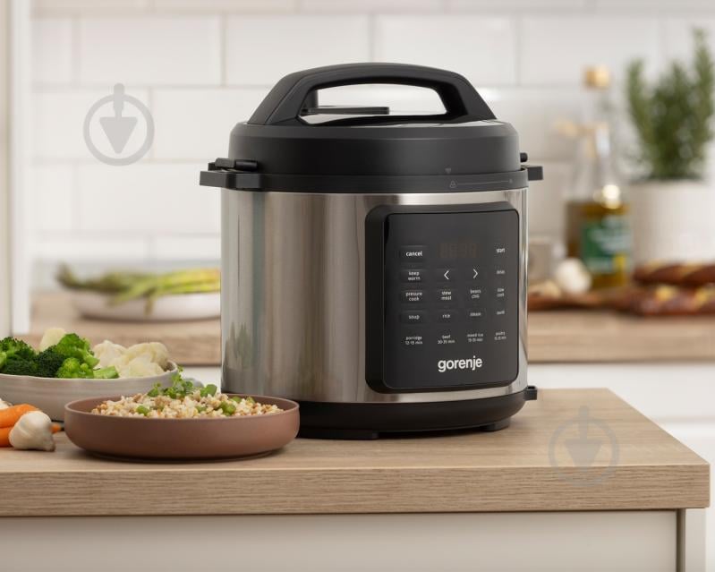 Мультиварка-скороварка Gorenje GMC6SBK - фото 2