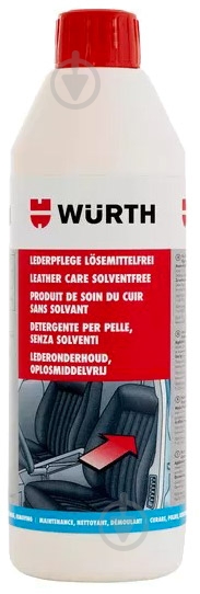 Очиститель кожи WURTH 0893012901 500 мл жидкость - фото 1 Очиститель кожи WURTH 0893012901 500 мл жидкость - фото 1