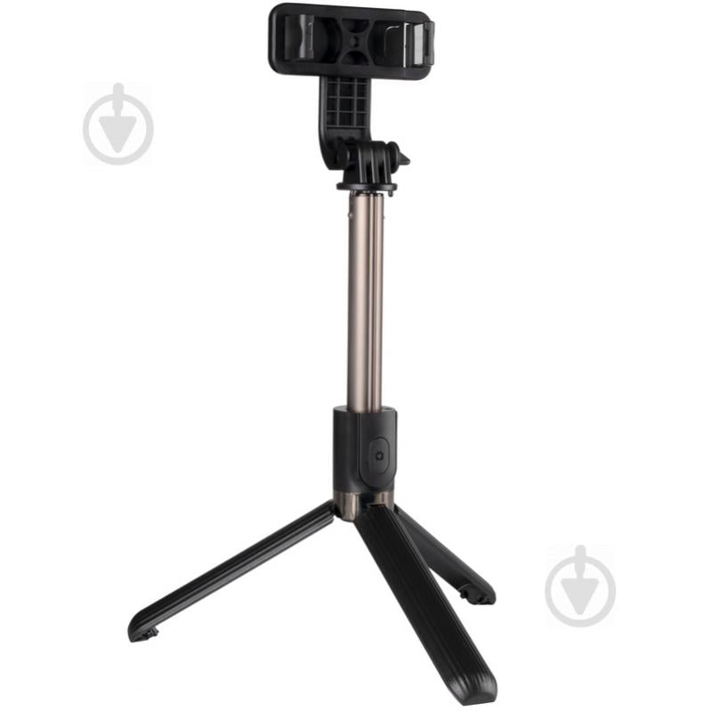 Селфі-монопод Gelius Pro Selfie Stick Tripod black GP-SS002 - фото 18