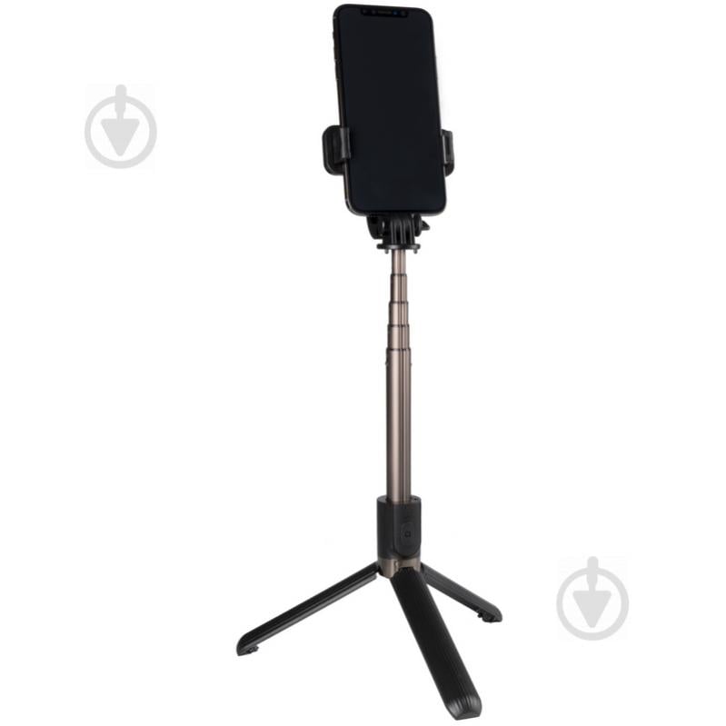 Селфі-монопод Gelius Pro Selfie Stick Tripod black GP-SS002 - фото 5