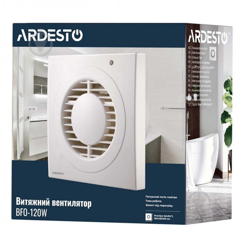 Вытяжной вентилятор ARDESTO BFO-120W - фото 7