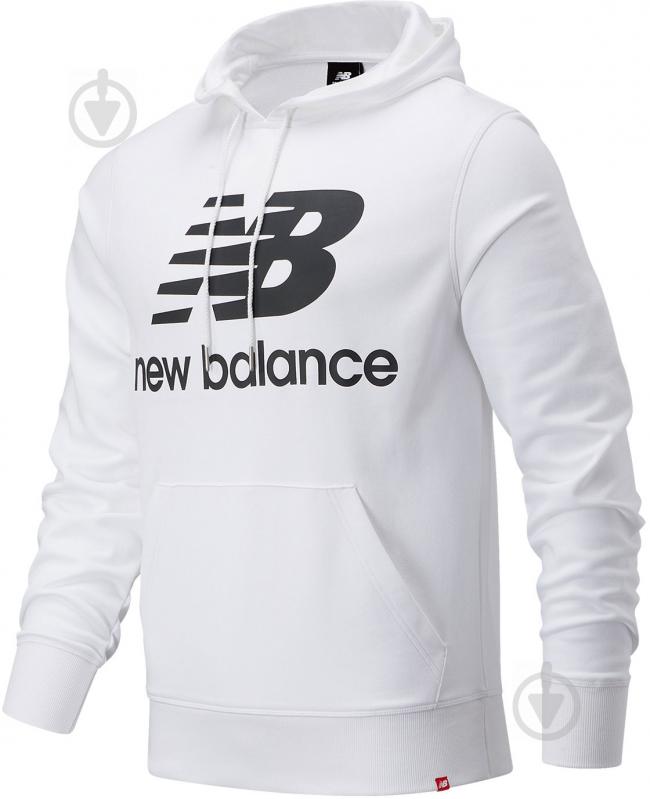 Джемпер New Balance MT03558WT р. 2XL сірий - фото 1