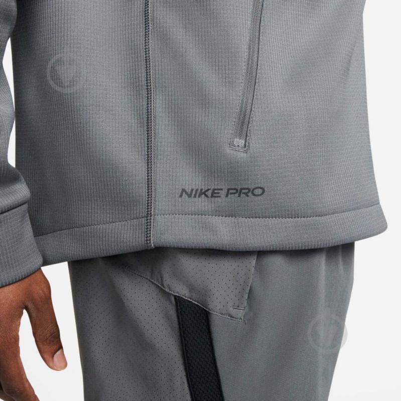 Джемпер Nike PRO THERMA-FIT DD2124-068 р.2XL сірий - фото 5