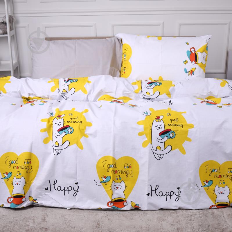 Наволочка Ranforce Elite 17-0574 Good Morning Cat 40x60 см мульти MirSon - фото 4 Наволочка Ranforce Elite 17-0574 Good Morning Cat 40x60 см мульти MirSon - фото 4
