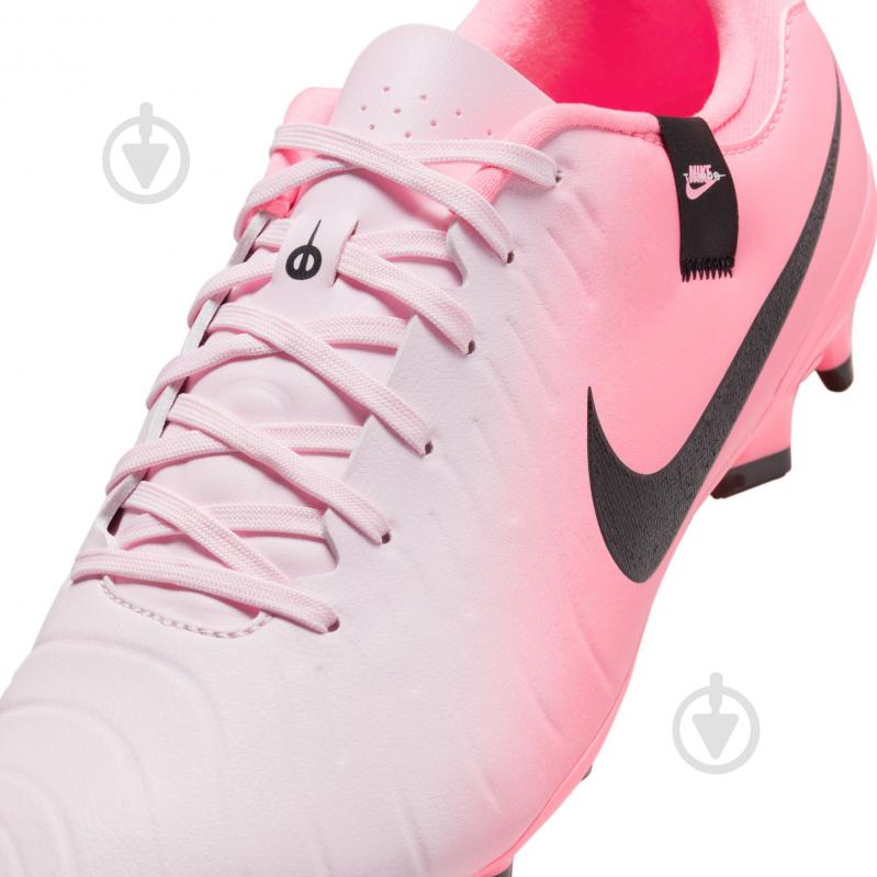 Бутсы Nike TIEMPO LEGEND 10 ACADEMY DV4337-601 р.44,5 розовый - фото 8