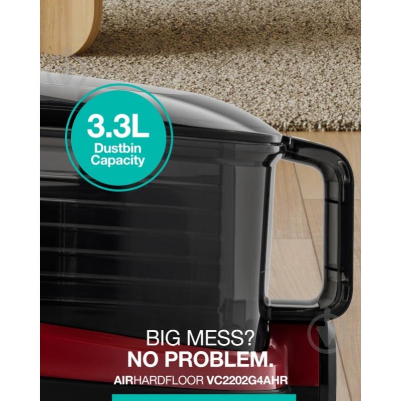 Пылесос Gorenje VC2202G4AHR red - фото 3 Пылесос Gorenje VC2202G4AHR red - фото 3