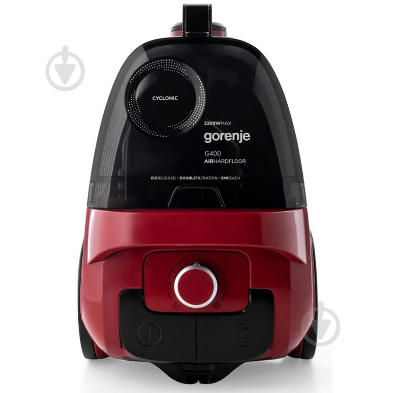 Пылесос Gorenje VC2202G4AHR red - фото 9 Пылесос Gorenje VC2202G4AHR red - фото 9