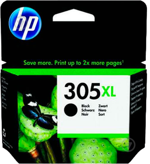 Картридж HP No.305XL DJ 2320/2710/2720/4120 (3YM62AE) black - фото 1