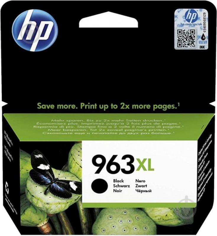 Картридж HP No.963XL High Yield (3JA30AE) black - фото 1