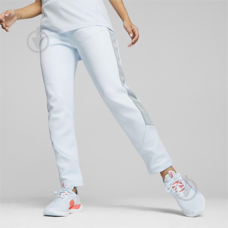 Штани Puma EVOSTRIPE HIGH-WAIST PANTS 67607569 р. M блакитний - фото 3