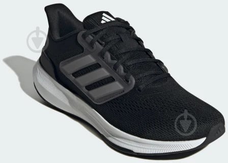 Кросівки чоловічі демісезонні Adidas ULTRABOUNCE HP5796 р.43 1/3 чорні - фото 3