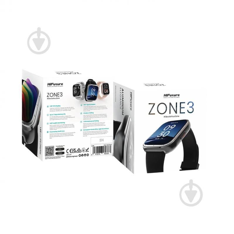 Смарт-часы HiFuture Zone 3 (zone3.black) - фото 8 Смарт-часы HiFuture Zone 3 (zone3.black) - фото 8