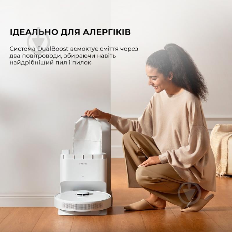 Робот-пилосос DREAME Bot D10 Plus Gen 2 (RLD32GD) white - фото 21