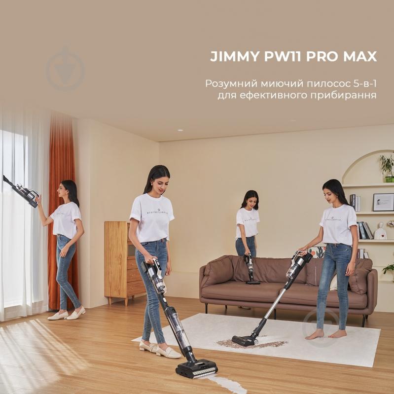 Пилосос акумуляторний JIMMY PW11PRO_MAX миючий black - фото 29