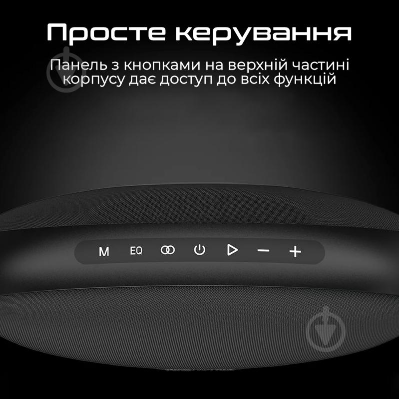 Портативная колонка HiFuture Orbit black (orbit.black.) - фото 7