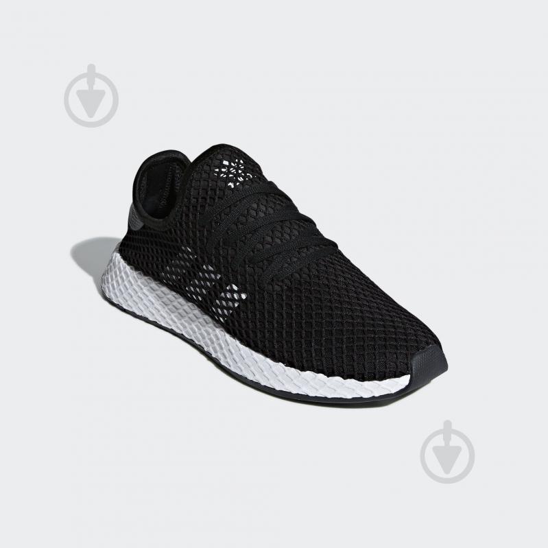 Кроссовки мужские Adidas DEERUPT RUNNER BD7890 р.43 1/3 черные - фото 4 Кроссовки мужские Adidas DEERUPT RUNNER BD7890 р.43 1/3 черные - фото 4
