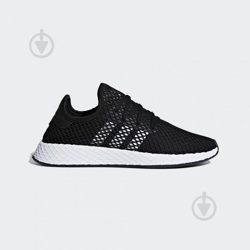 Кроссовки мужские Adidas DEERUPT RUNNER BD7890 р.44 2/3 черные - фото 1