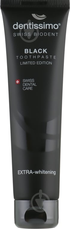 Зубная паста Dentissimo EXTRA-WHITENING BLACK 75 мл - фото 2