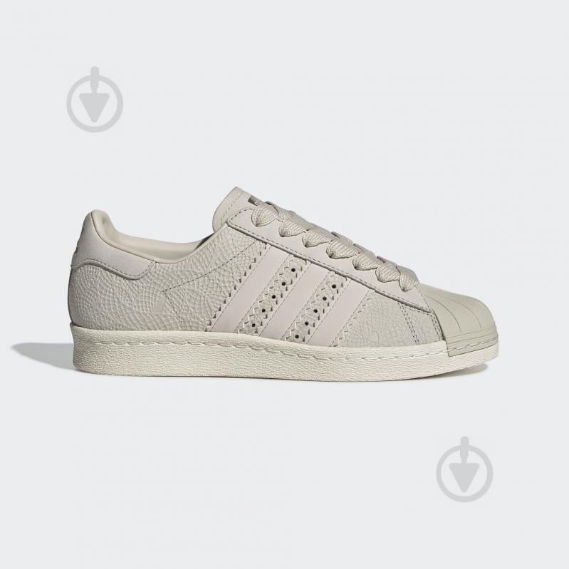 Кроссовки женские зимние Adidas SUPERSTAR 80s W CG5938 р.36 2/3 коричневые - фото 1