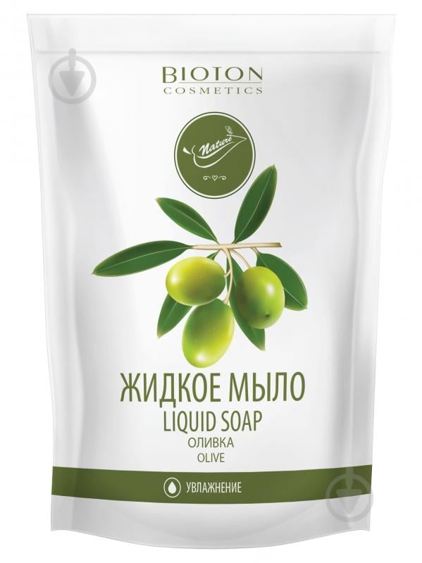 Мило рідке Bioton "Оливка" 450 мл - фото 1