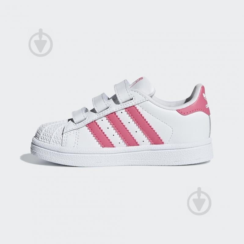 Кроссовки Adidas SUPERSTAR CF I CG6638 р.24 белые - фото 6