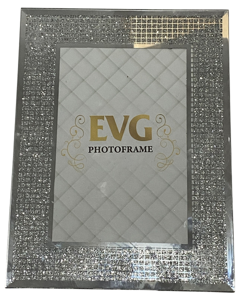 Рамка для фотографії зі склом EVG FANCY 0030 10x15 см срібний - фото 1