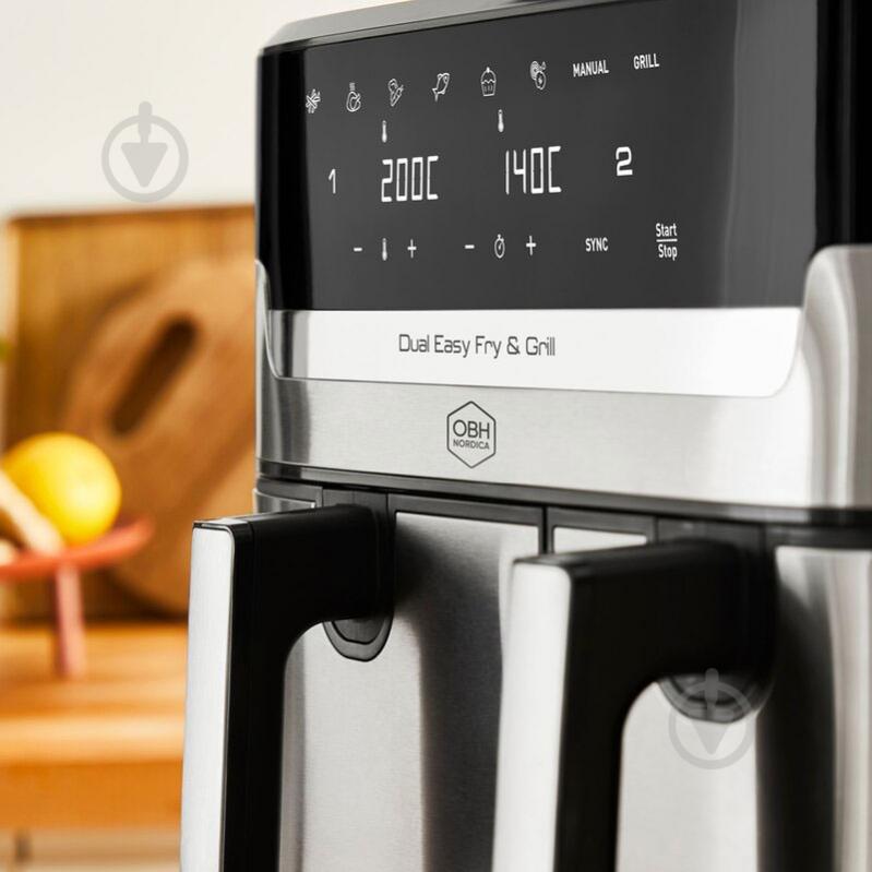 Мультипіч Nordica DUAL EASY FRY&GRILL AG905DS0 - фото 5