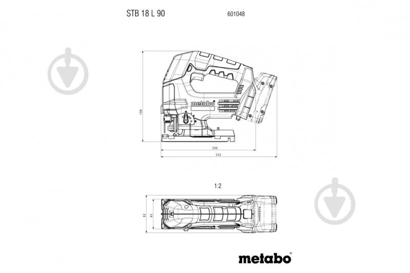 Електролобзик Metabo STB 18 L 90 601048850 - фото 3