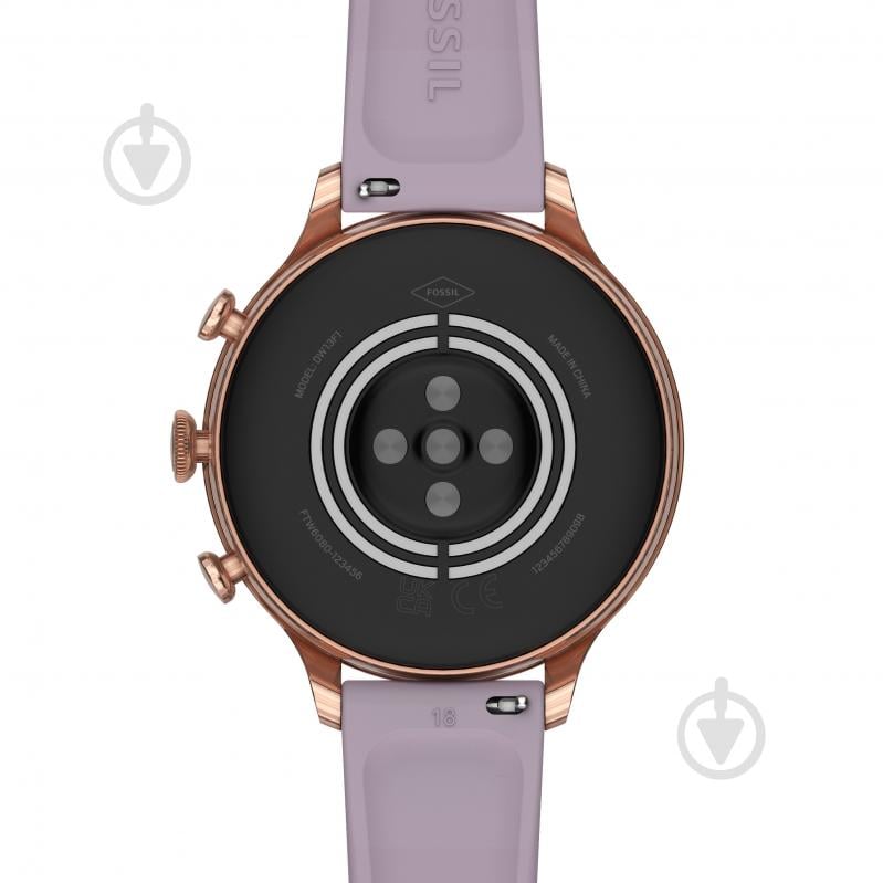 Смарт-годинник Fossil Gen 6 purple silicone (FTW6080) - фото 4