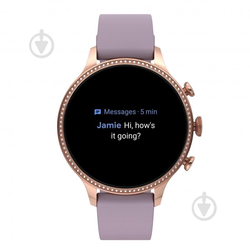 Смарт-годинник Fossil Gen 6 purple silicone (FTW6080) - фото 9