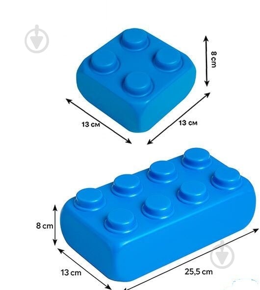 Конструктор Bamsic Mega Brick №3 арт. 115/26 - фото 2
