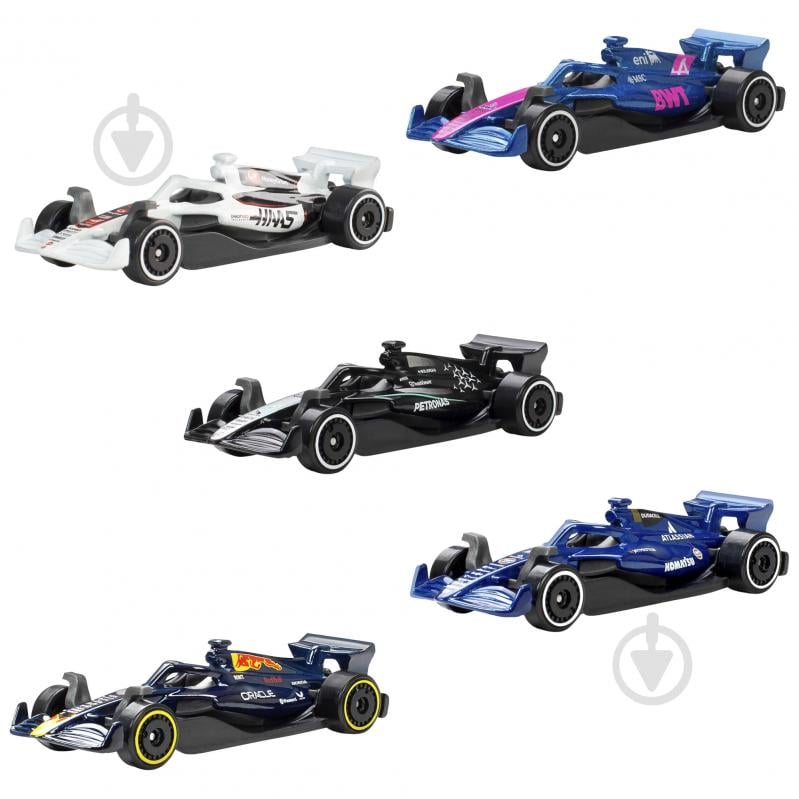 Набор машинок Hot Wheels «Формула 1» 1:64 JLN11 - фото 1 Набор машинок Hot Wheels «Формула 1» 1:64 JLN11 - фото 1