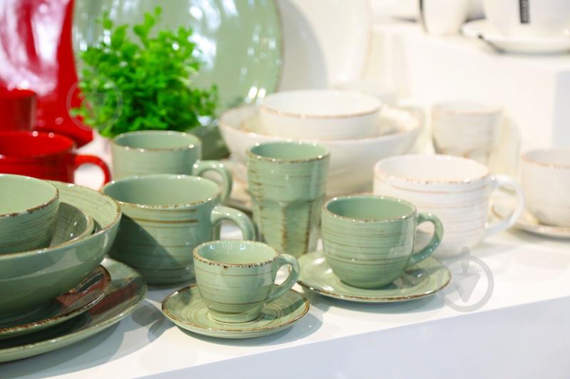 Чашка для кави з блюдцем Bella Vita Antique Green 90 мл - фото 4