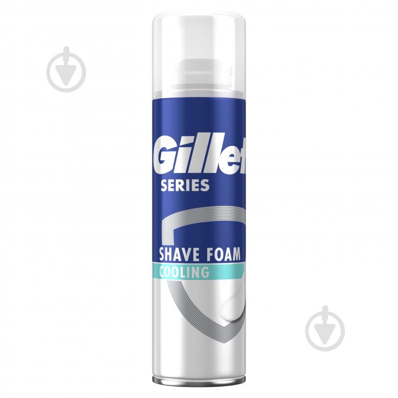 Пена для бритья Gillette Series Охлаждающая с эвкалиптом 250 мл - фото 1