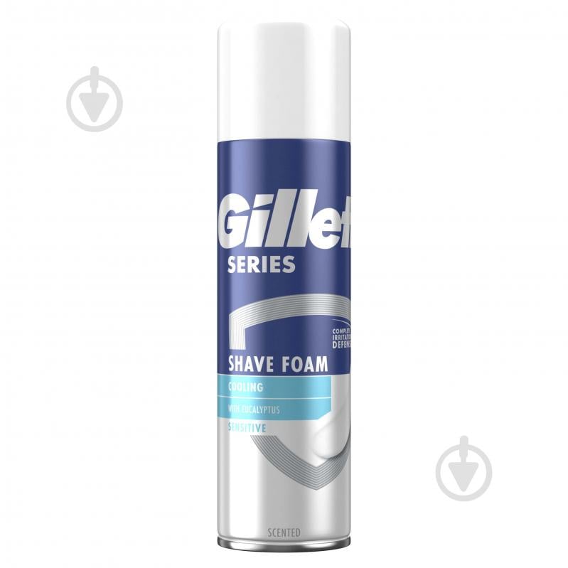 Піна для гоління Gillette Series Охолоджуюча з евкаліптом 250 мл - фото 2