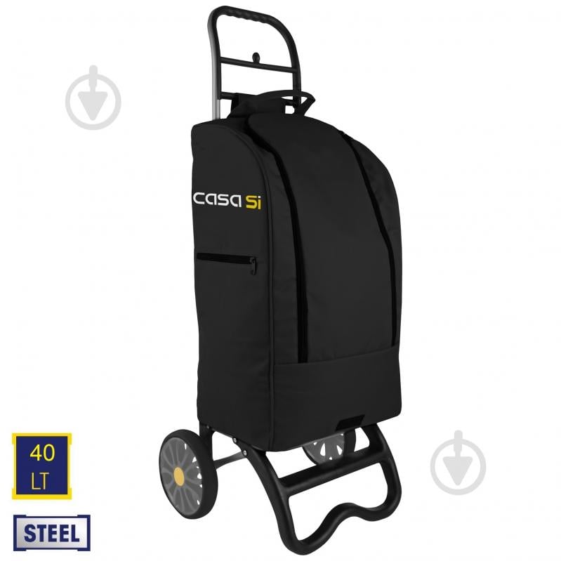 Сумка-тележка Casa Si Partner Black (CS93076Y06S) - фото 3