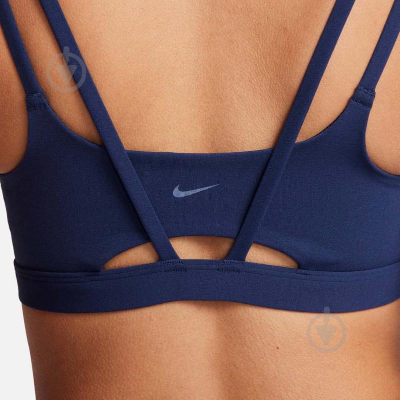 Бра Nike W NK DF ALATE TRACE BRA DO6608-410 р.L синий - фото 6