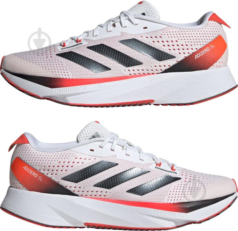 Кроссовки мужские Adidas ADIZERO SL IG5941 р.45 1/3 белые - фото 5