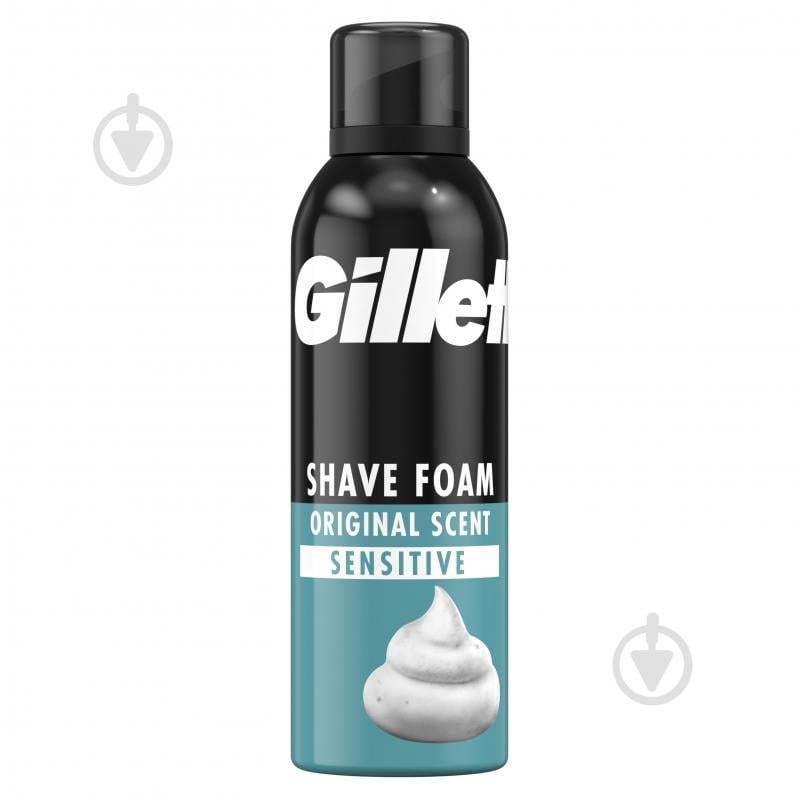 Піна для гоління для чутливої шкіри Gillette Classic Sensitive 200 мл - фото 1