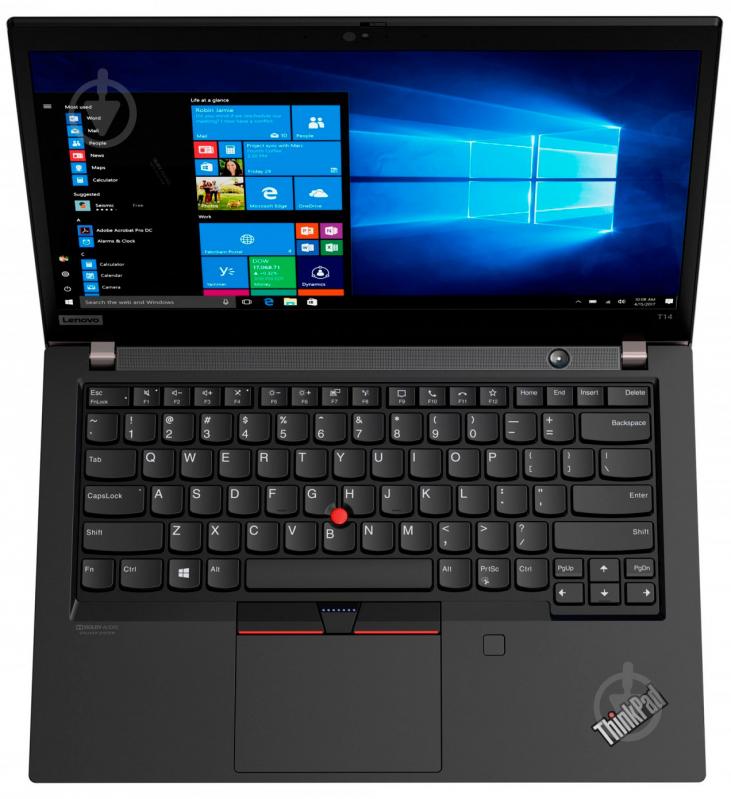 Ноутбук Lenovo ThinkPad T14 Gen 1 14" (20UD001QRT) black - фото 5