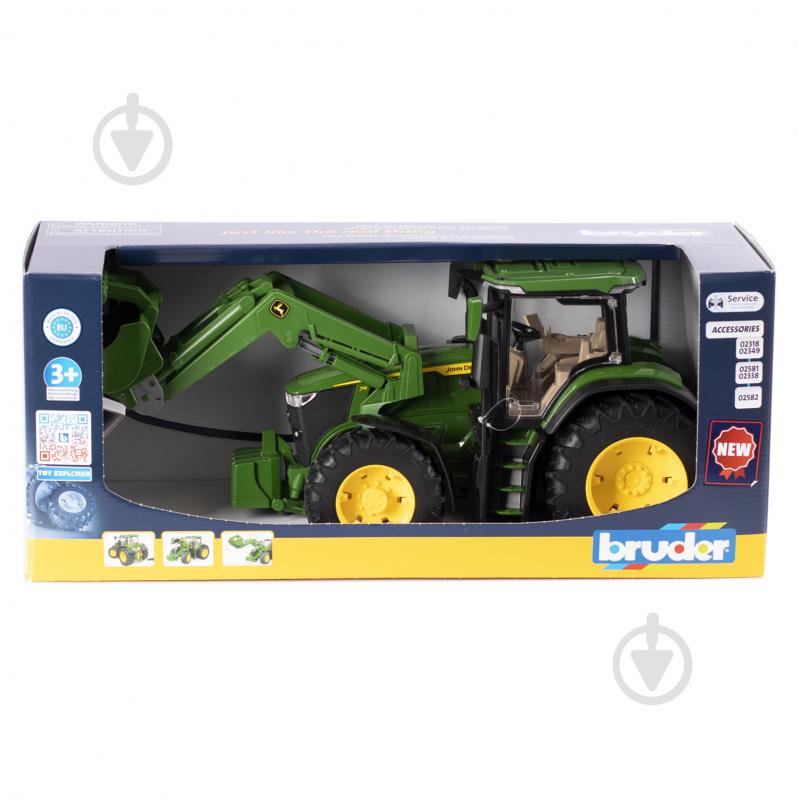 Трактор Bruder John Deere 03151 - фото 7